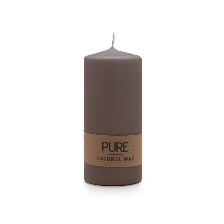 Pure Stumpenkerze 130x60 mm Brenndauer ca. 41 h Farben zur Auswahl