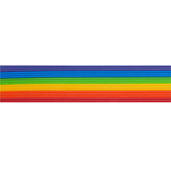 Rundstreifen Regenbogen SB, L 230x2 mm