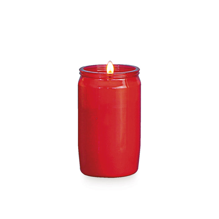 Cerion® Ewiglichtölkerze Brenndauer 2-3 Tage weiß oder rot