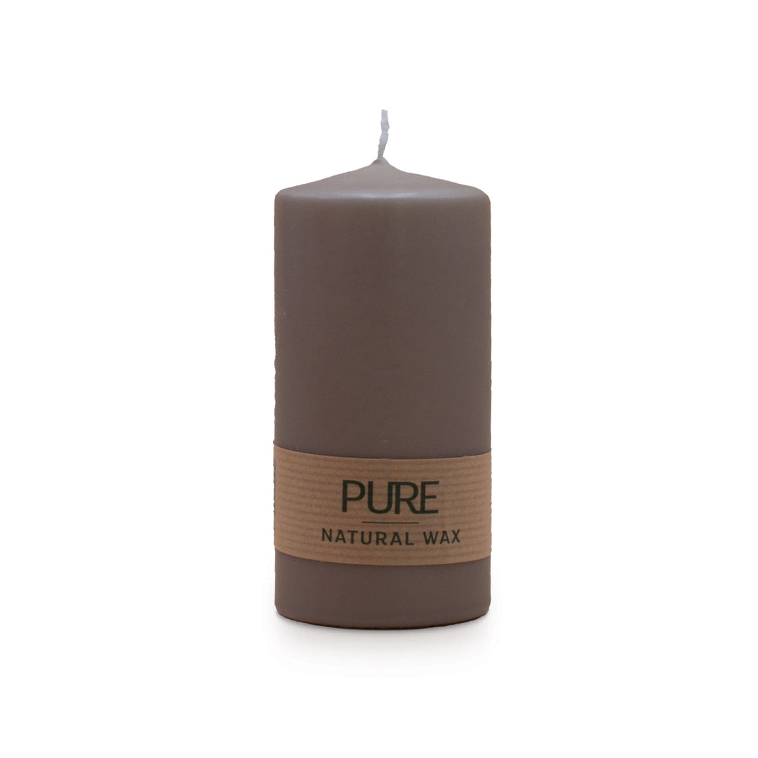 Pure Stumpenkerze 130x70 mm Brenndauer ca. 52 h Farben zur Auswahl